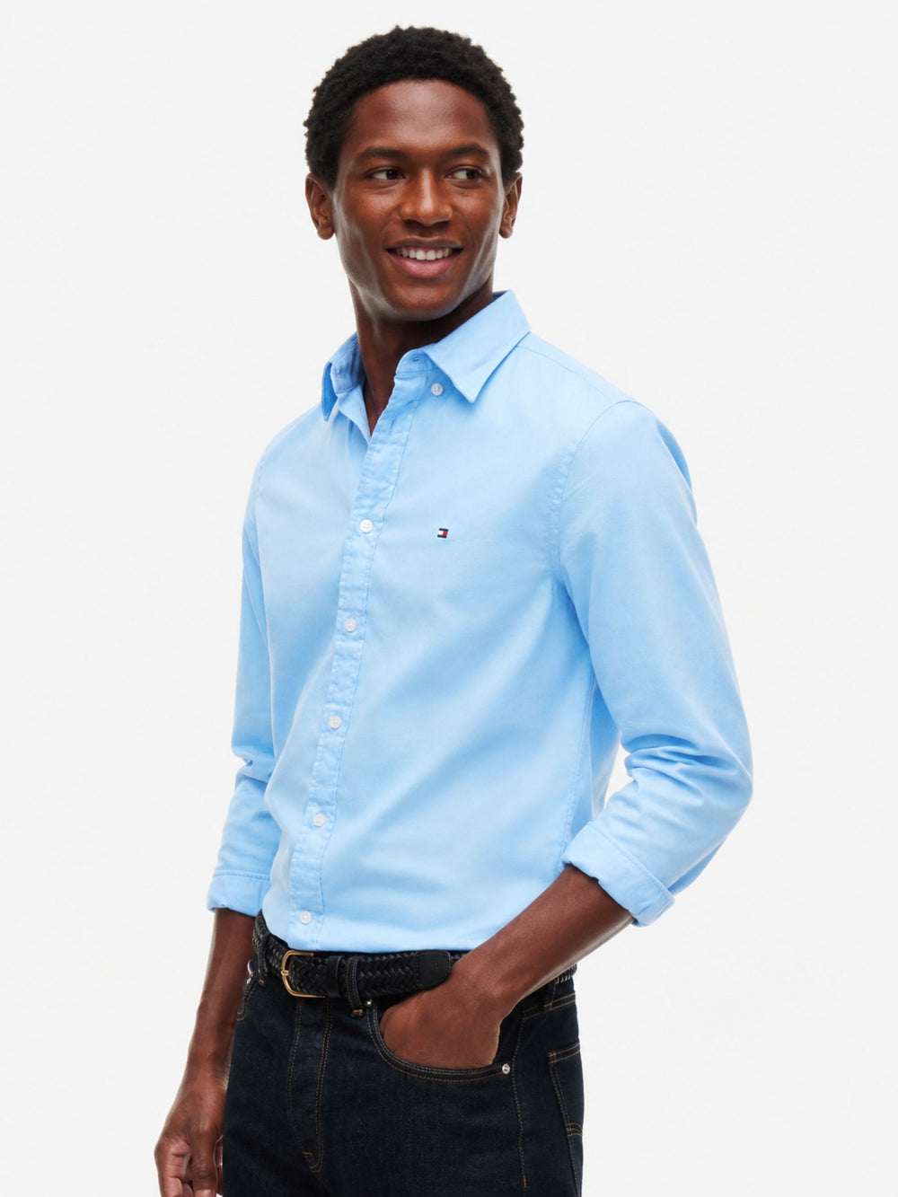 Regular Fit Solid Flannel Shirt