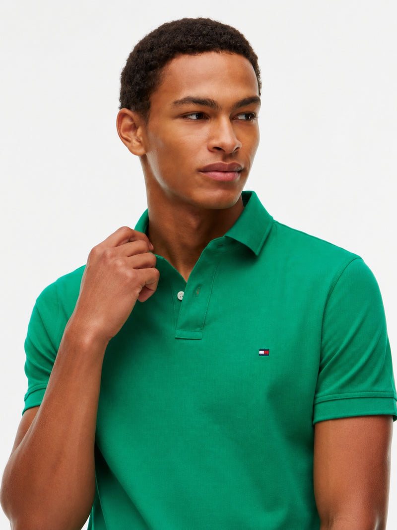 Regular Fit Solid Pique Polo