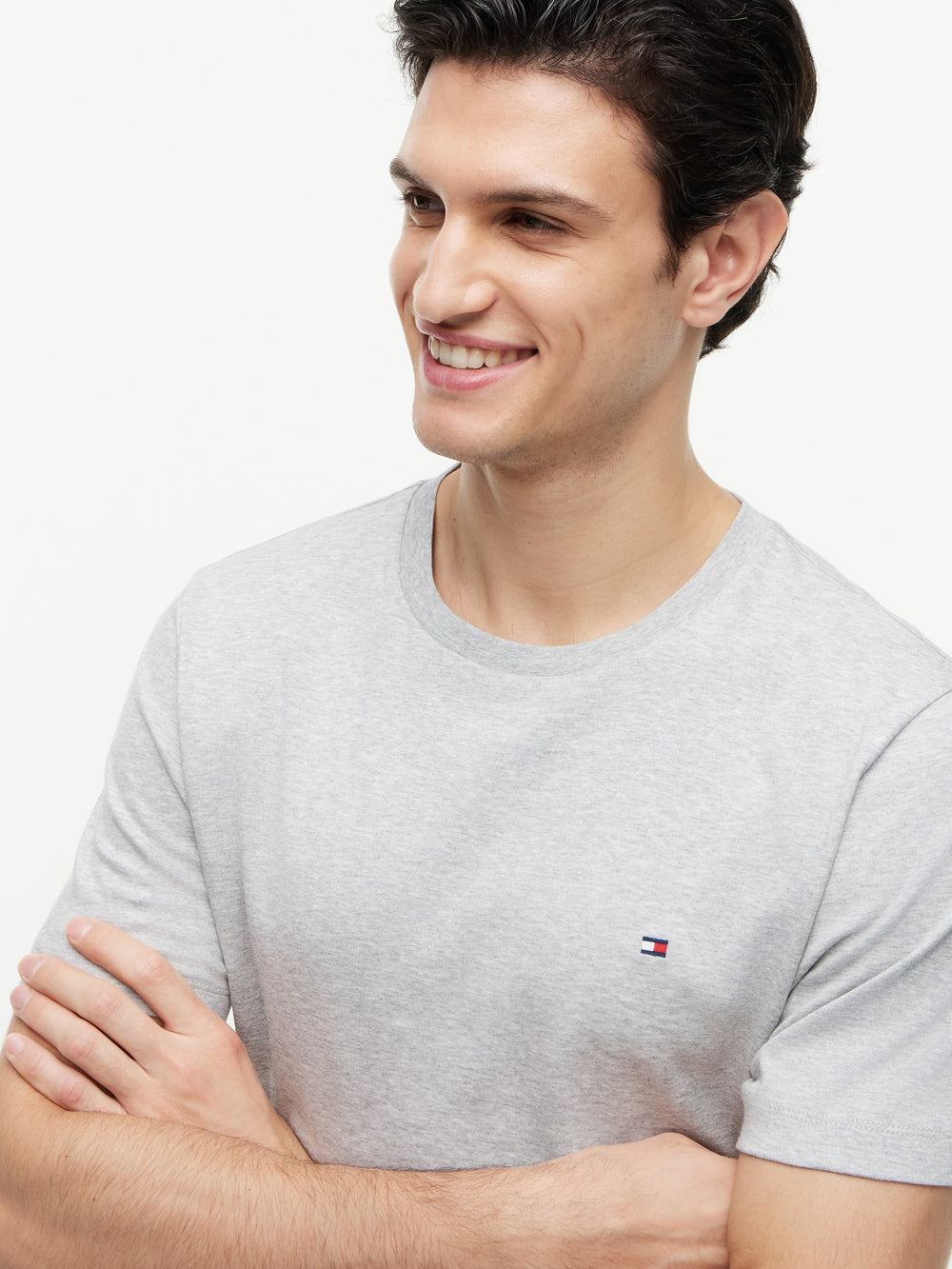 Regular Fit Solid Interlock Tshirt