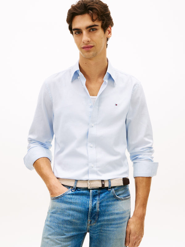 Regular Fit Solid Oxford Shirt