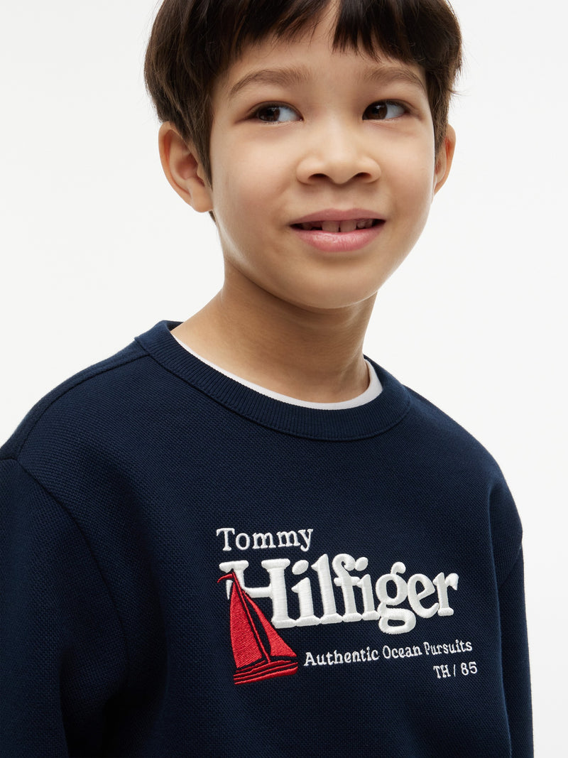 Kids Interlock Sweatshirt