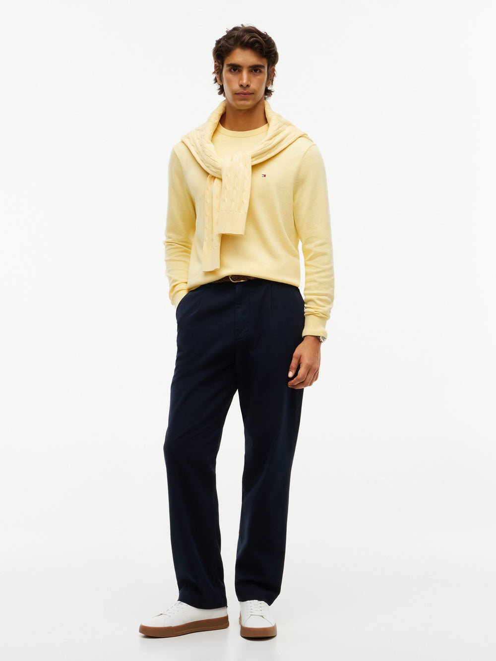 Crew Neck Basic Sweater
