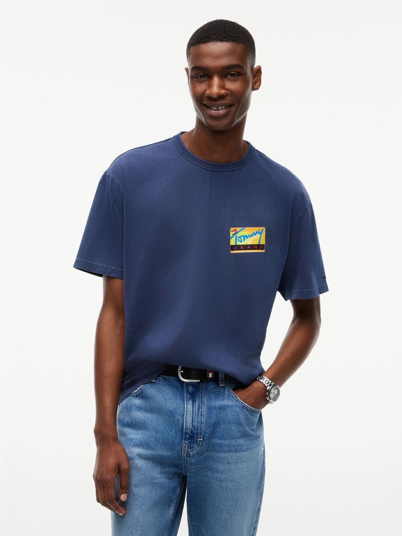 Relaxed Fit Back Graphic T-Shirt