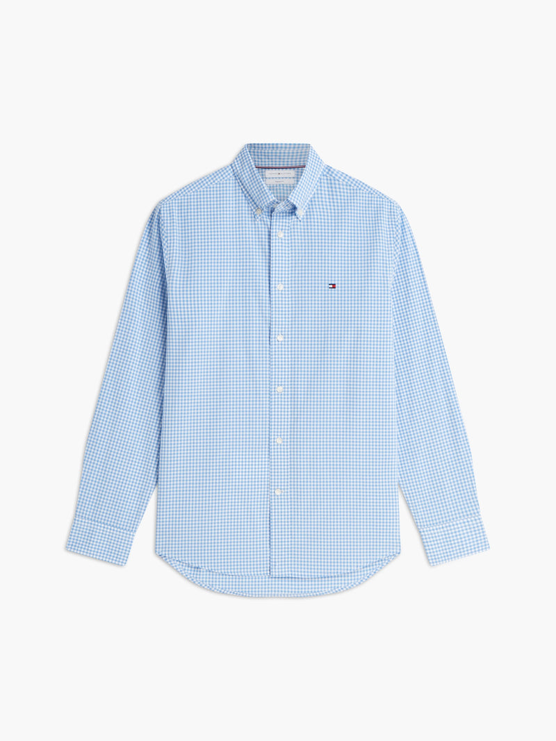 Regular Fit Check Poplin Shirt