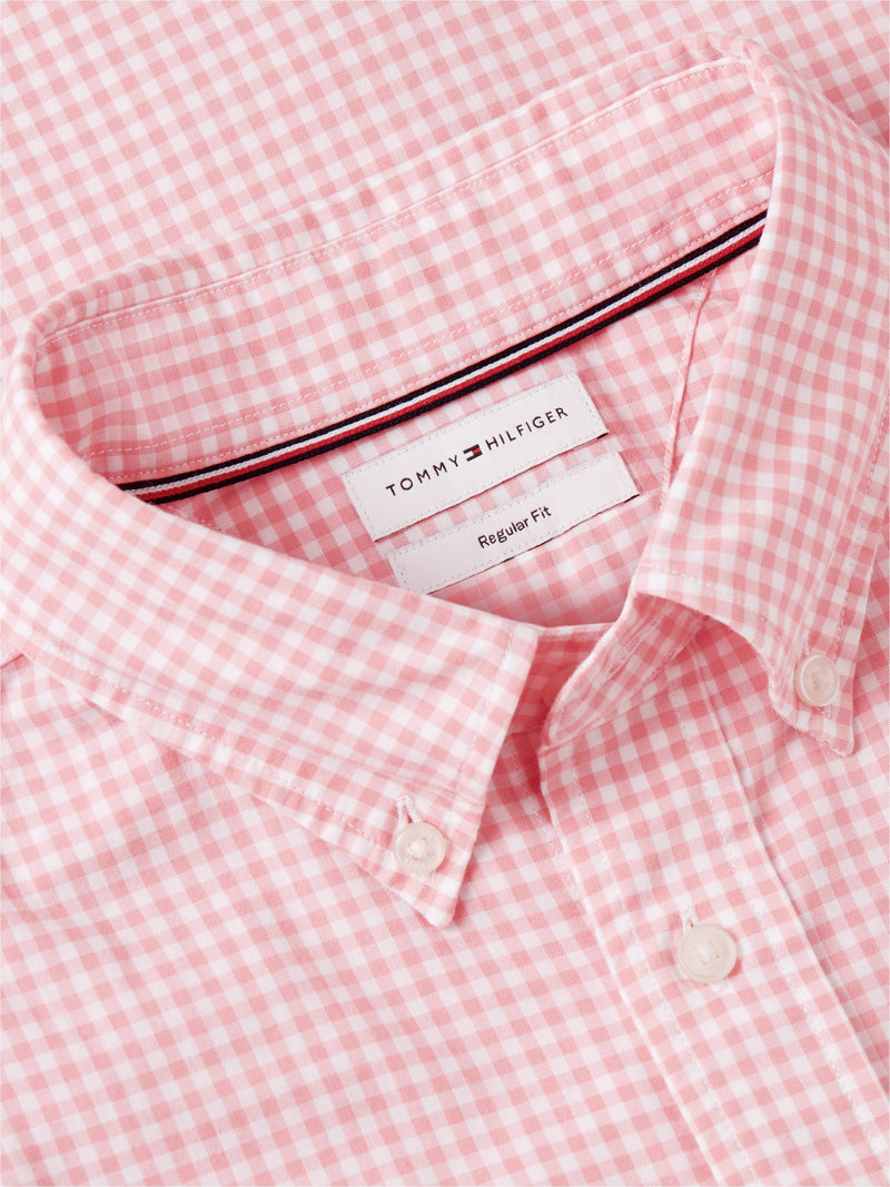 Regular Fit Check Poplin Shirt