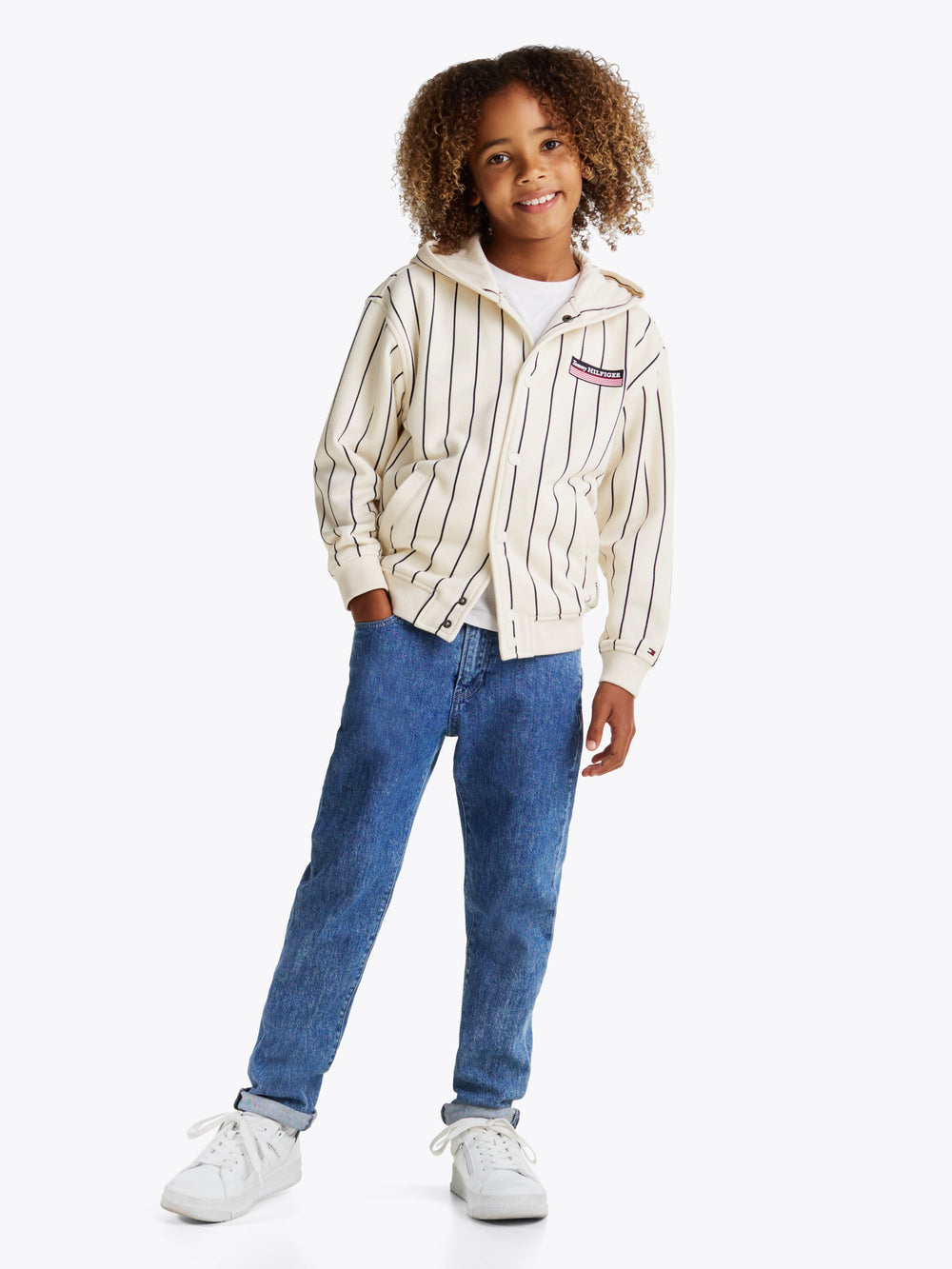 Kids Archive Fleece Button-Up Hoodie