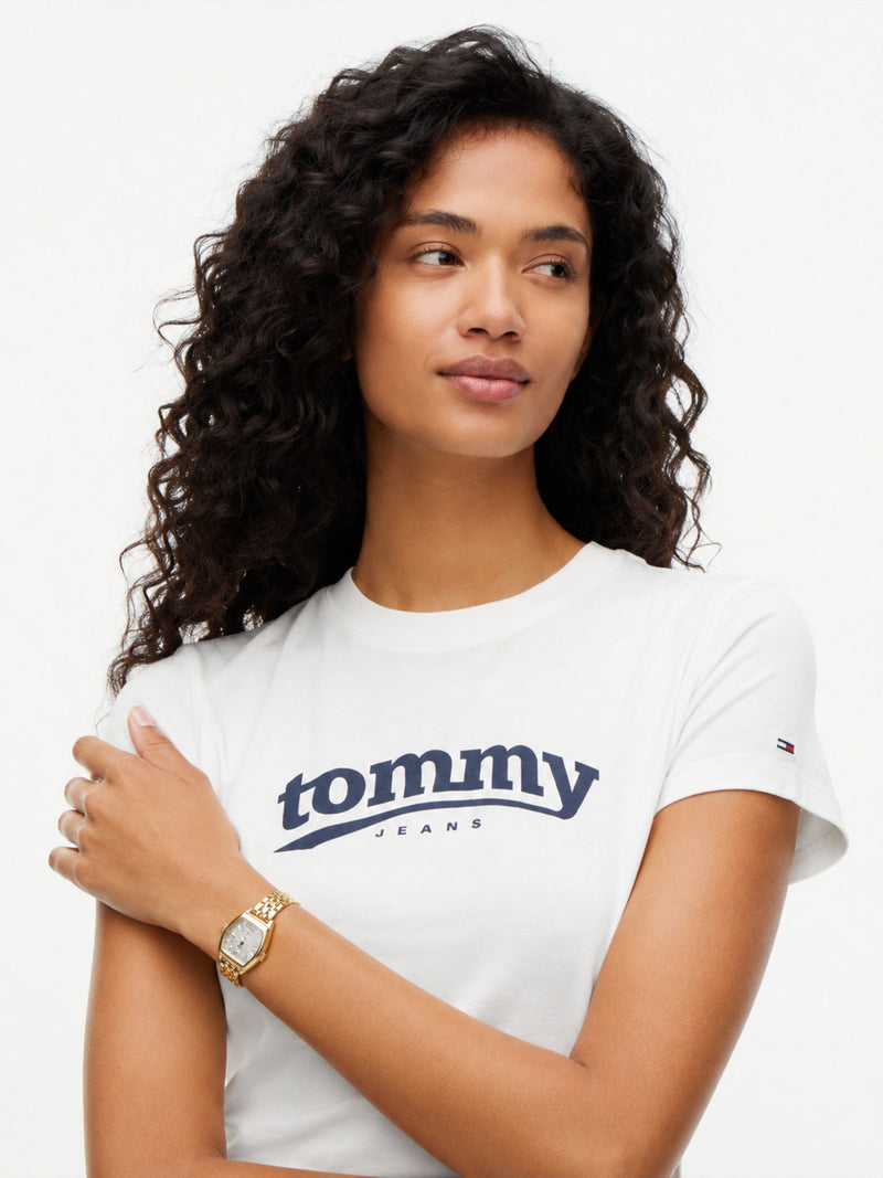 Solid Slim Fit Half Sleeve Cotton Jersey T-Shirt