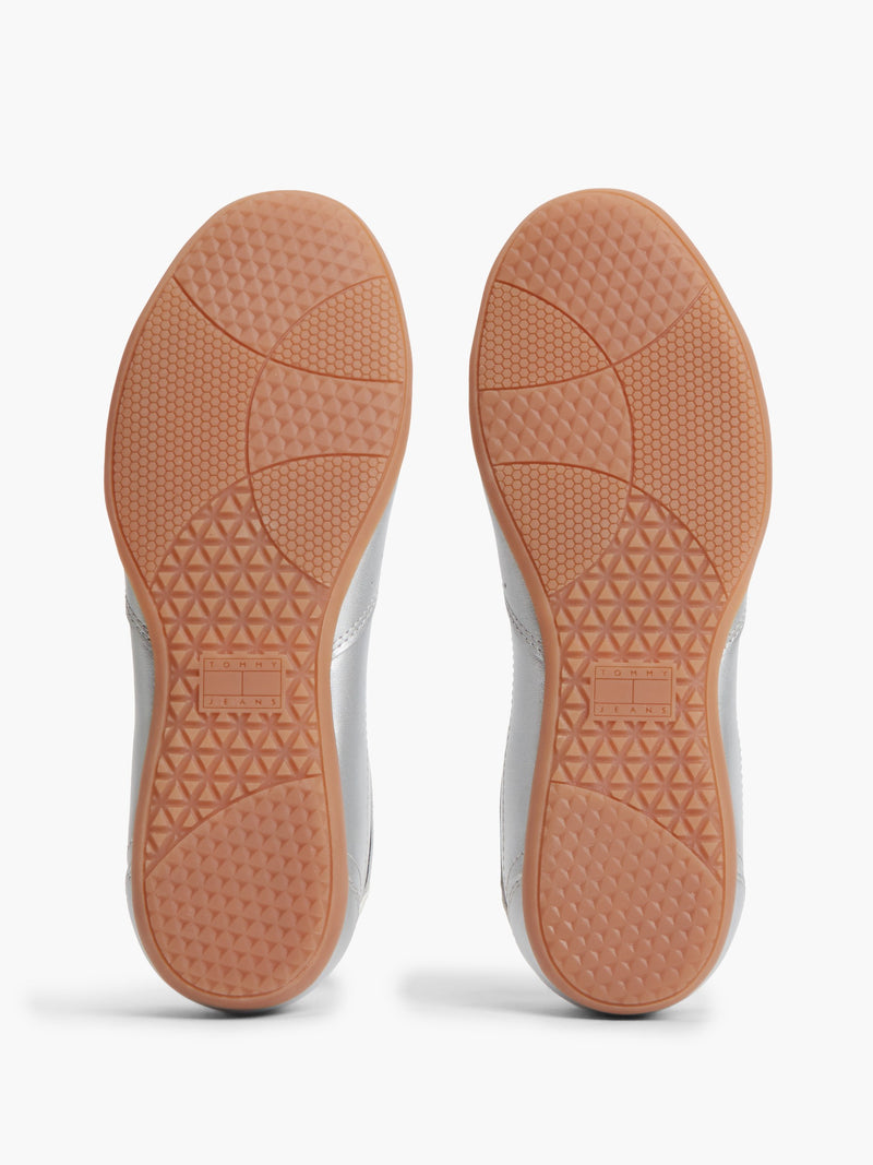 Women Metallic Print Ballerina