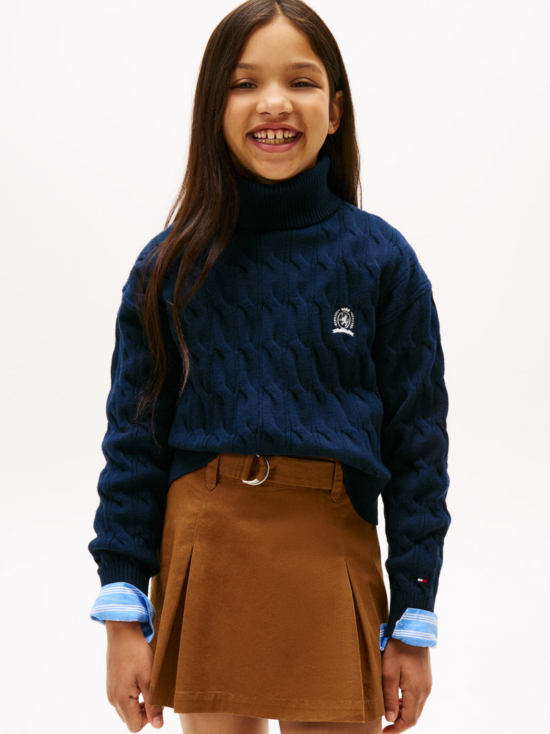 Kids High Neck Sweater