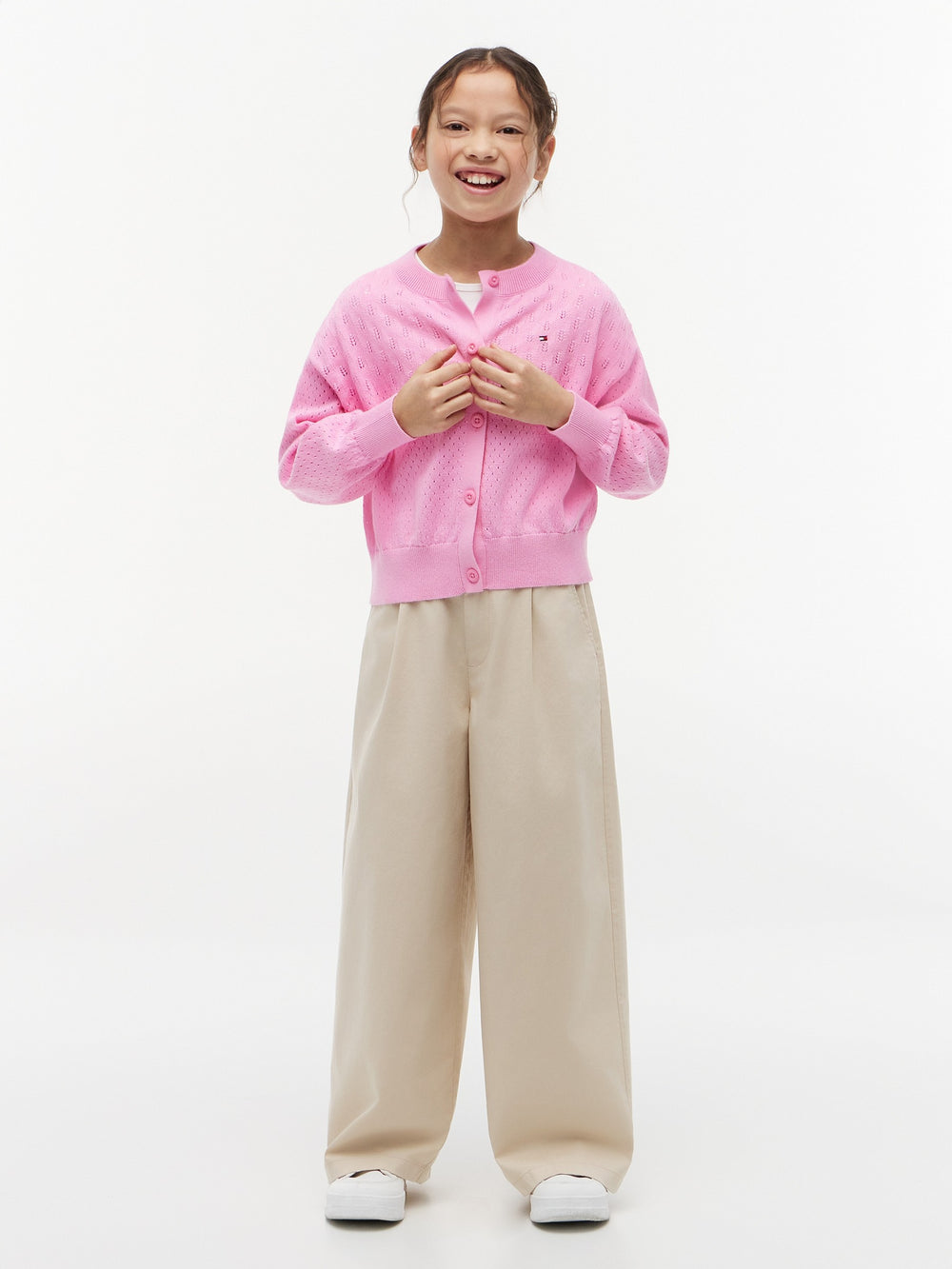 Kids Pointelle Cardigan