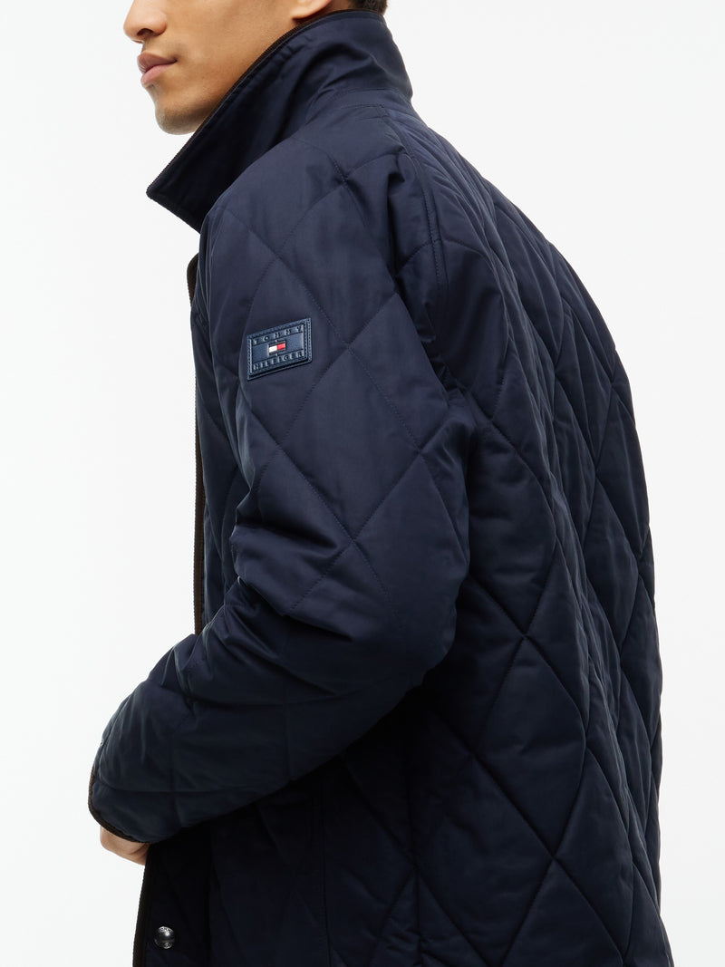 Regular Fit Quilted or Padded Jacket