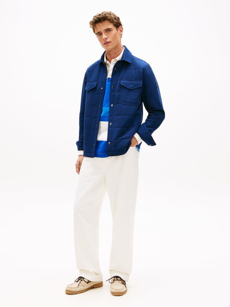 Regular Fit Mix Media Jacket