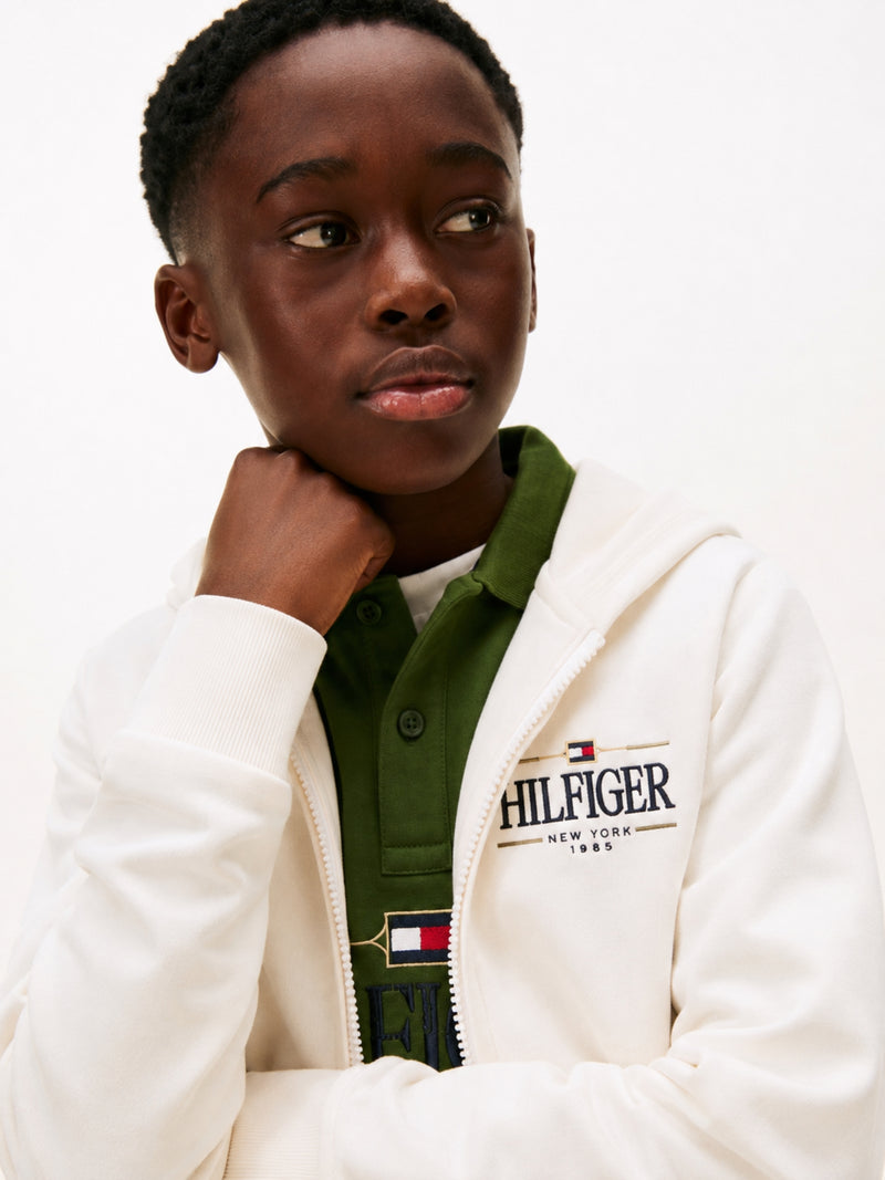 Kids Interlock Zip Hoodie