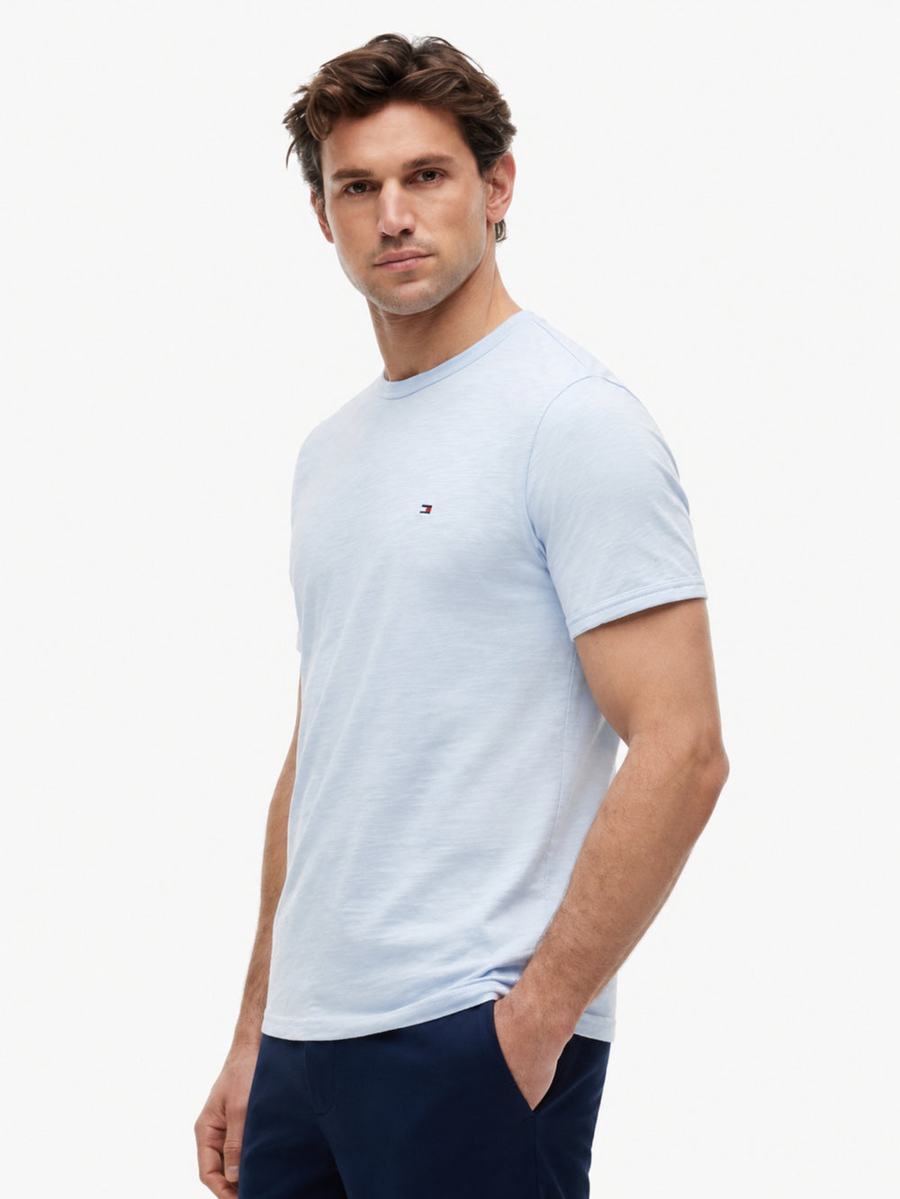 Regular Fit Slub Jersey Tshirt