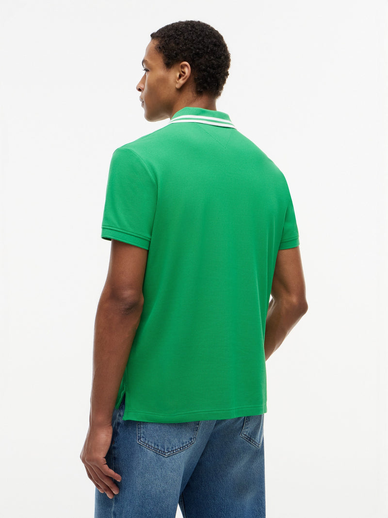 Regular Fit Graphic Pique Polo