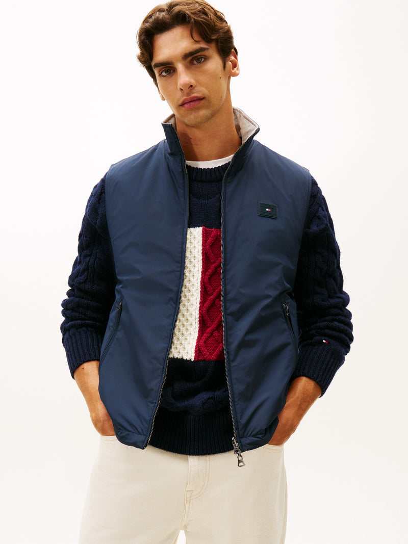 Regular Fit Mid Weight Reversible Vest