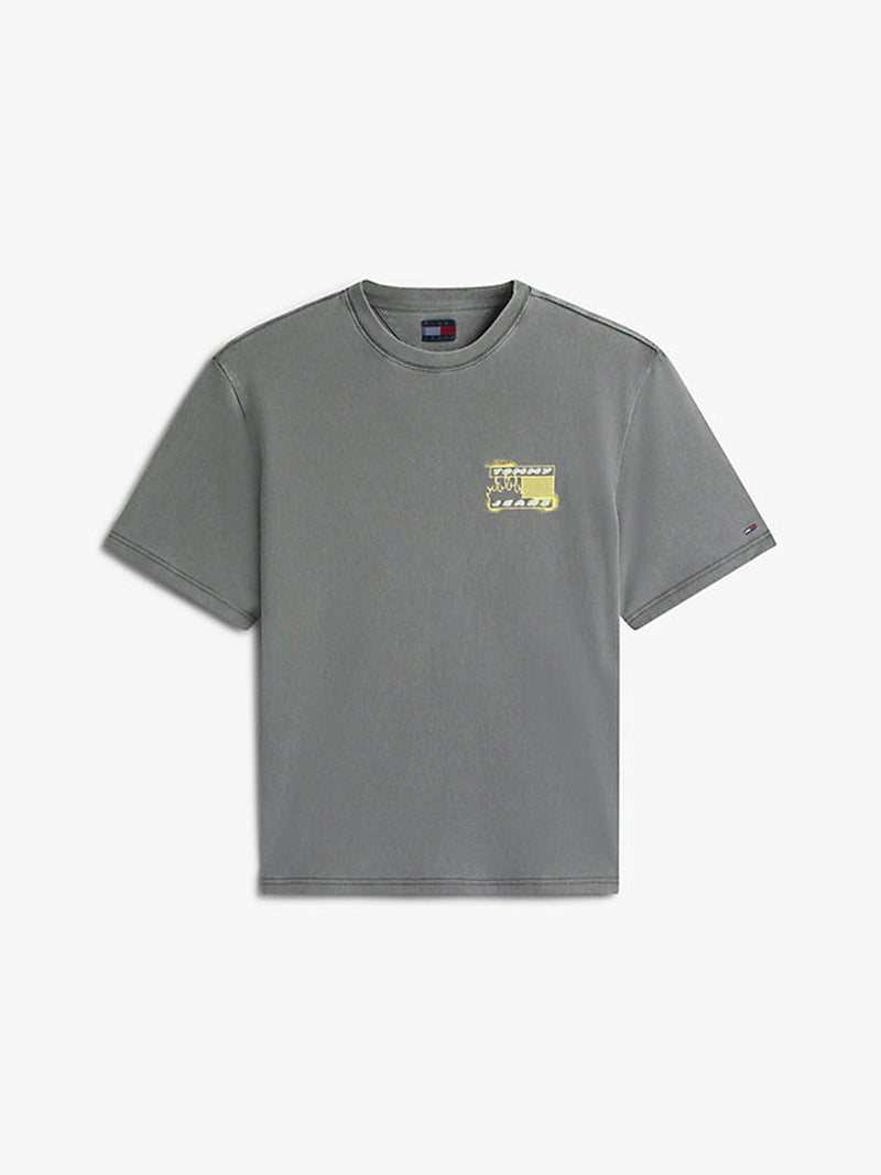 90S Fit Washed Back Graphic T-Shirt