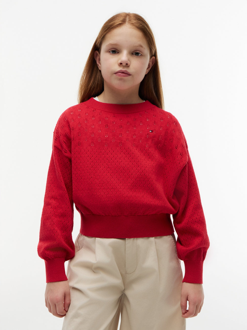 Kids Pointelle Sweater