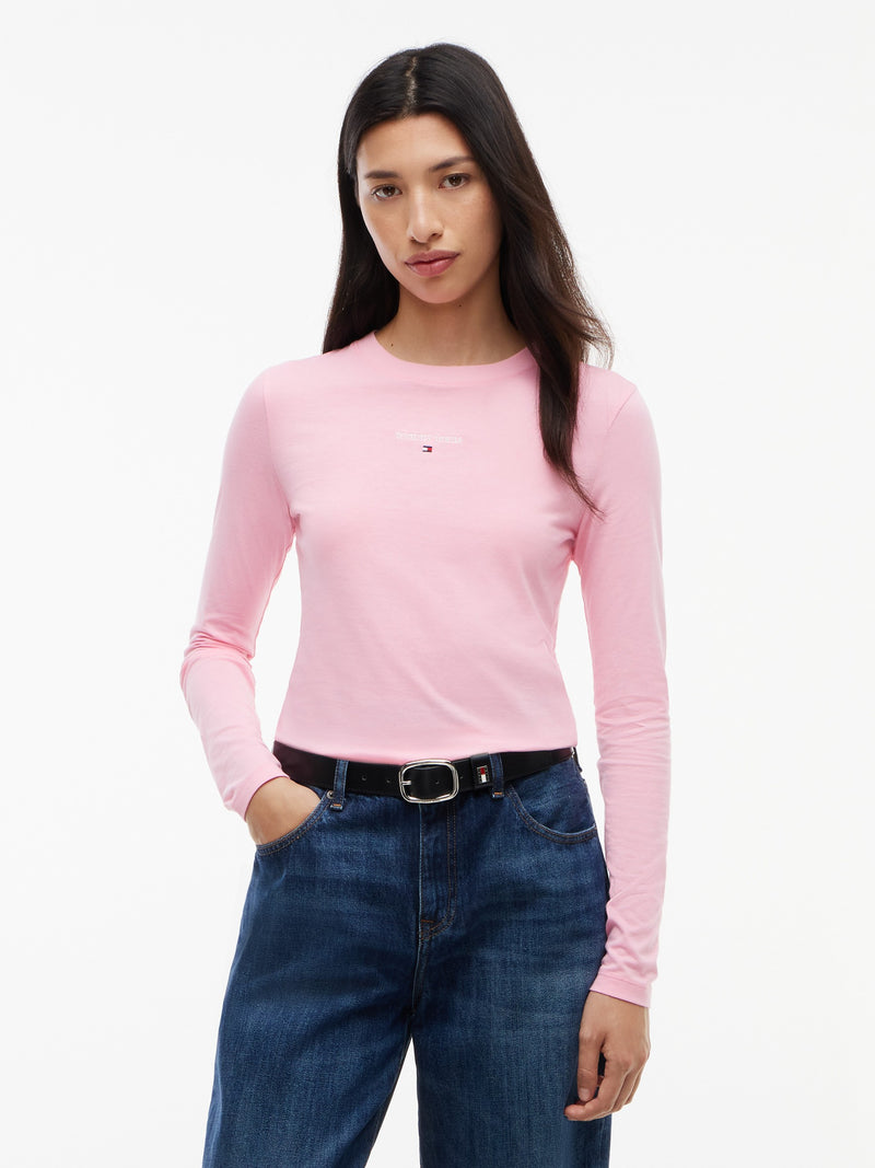 Solid Slim Fit Full Sleeve Cotton Jersey T-Shirt