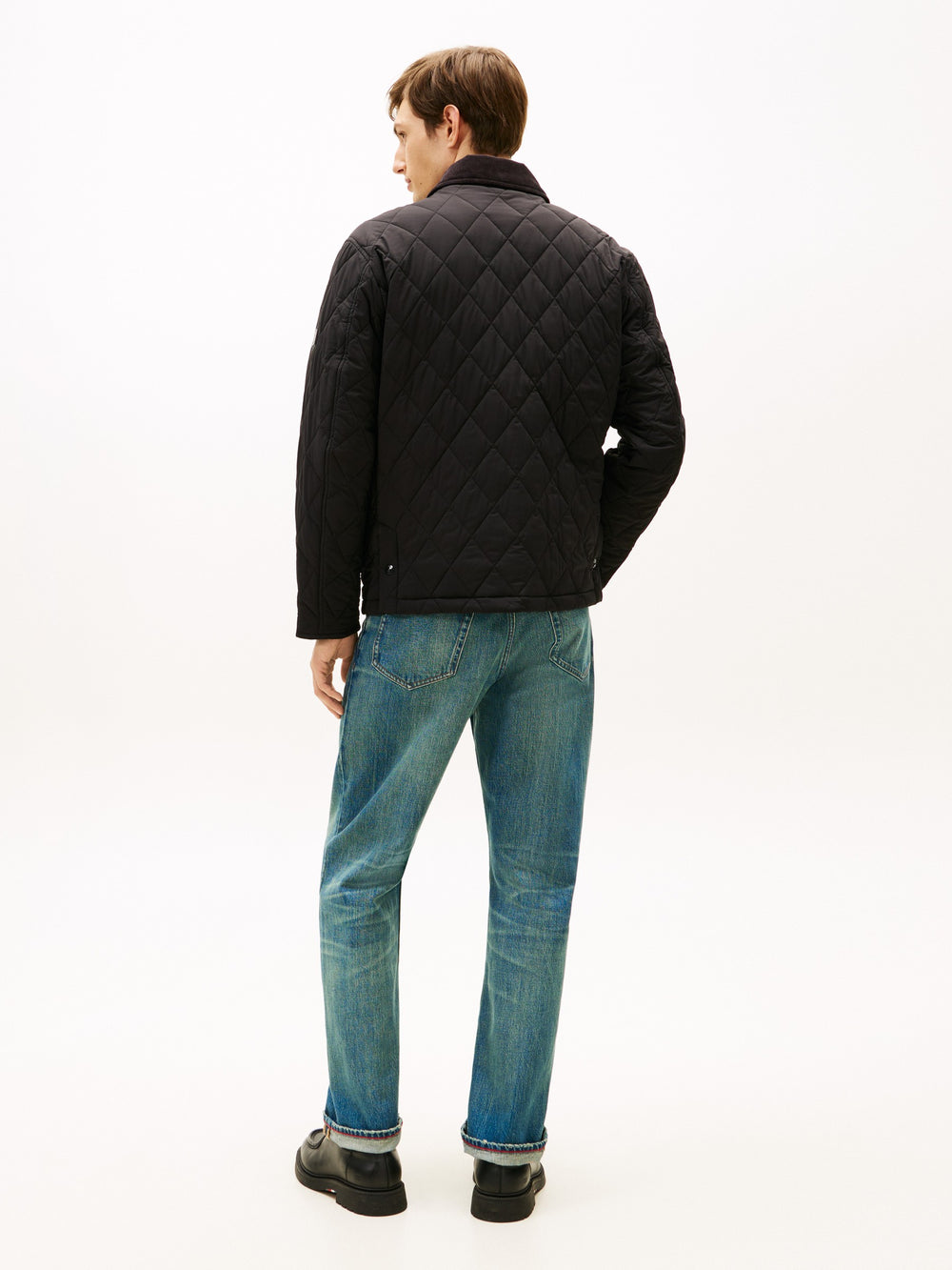 Regular Fit Quilted or Padded Jacket