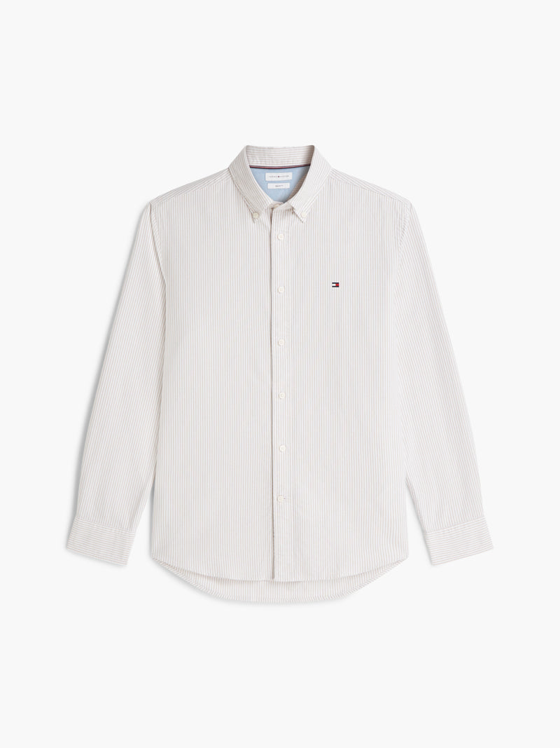Regular Fit Stripe Oxford Shirt