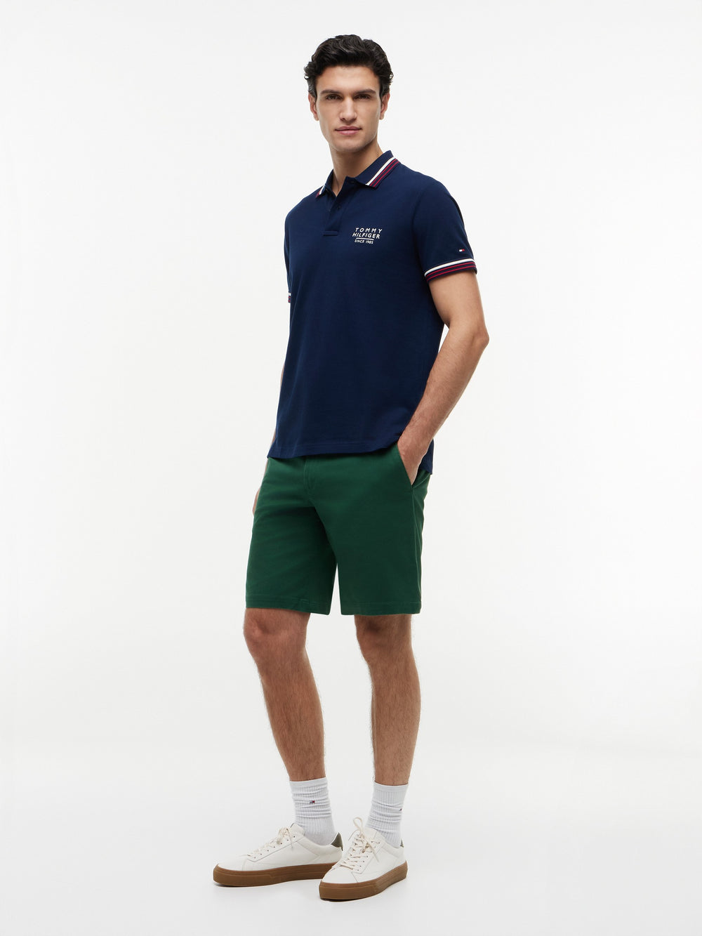 Regular Fit Pique Polo With Tipping