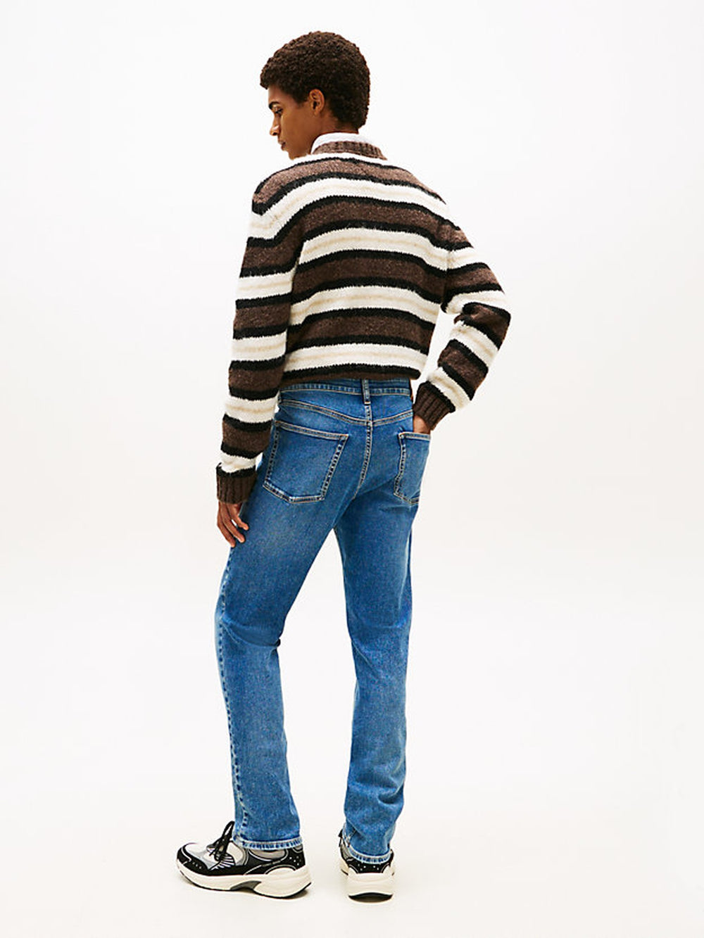 Men Scanton Slim Mid Wash Jeans