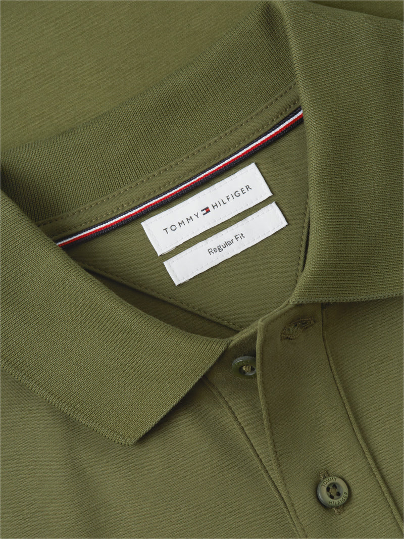 Regular Fit Tonal Graphic Interlock Polo