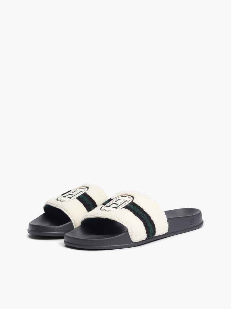 Men Hilfiger Towelling Slider
