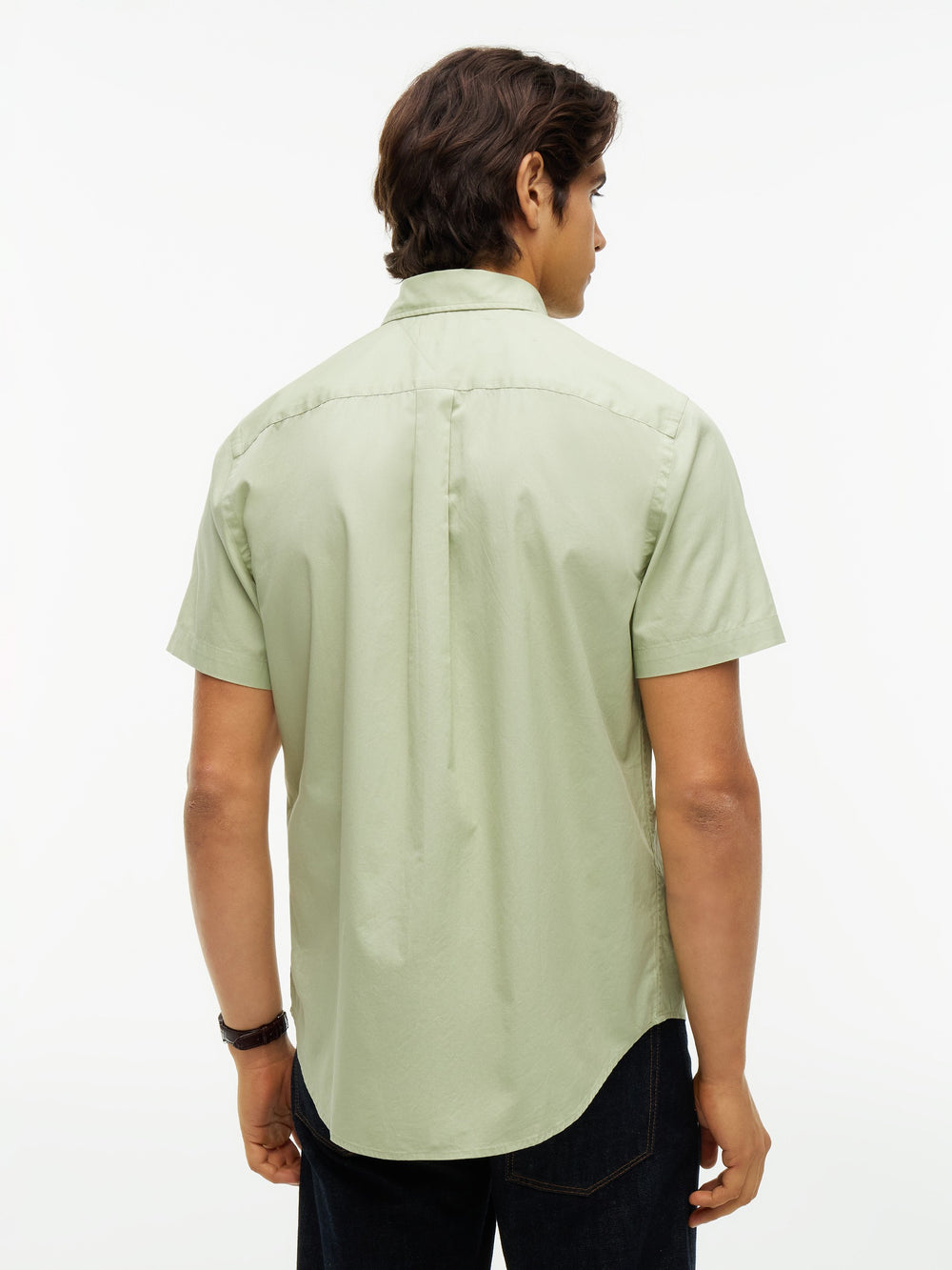 Regular Fit Solid Poplin Shirt