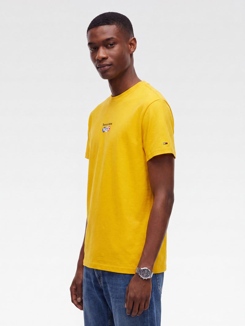 Slim Fit Nyc Logo T-Shirt