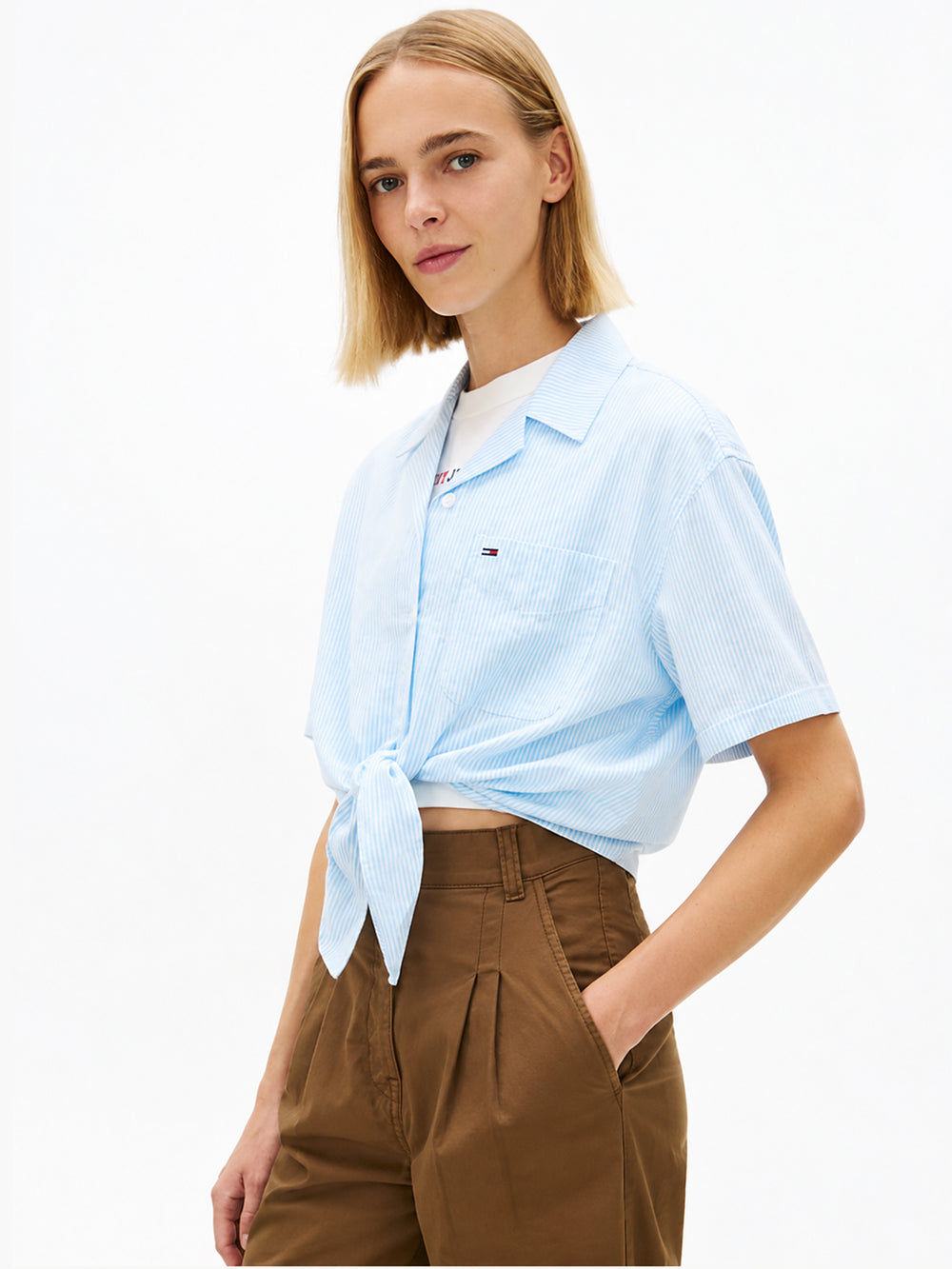 Relaxed Solid Shirt