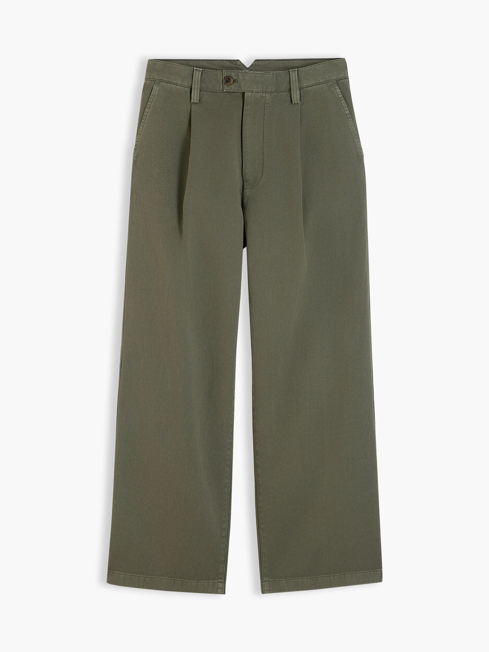 Men Theo Baggy Twill Trouser