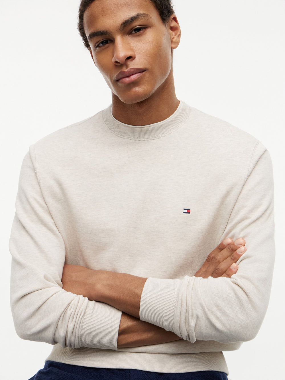 Solid Terry Pullover