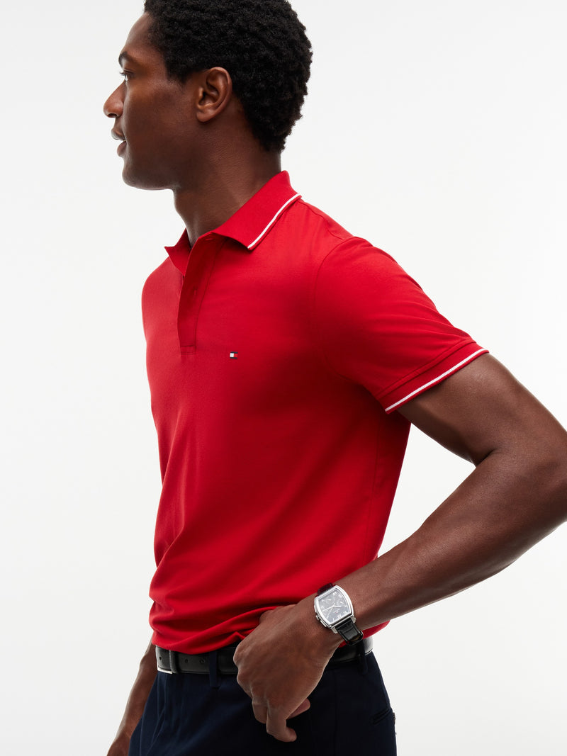 Regular Fit Collar Tipped Polo