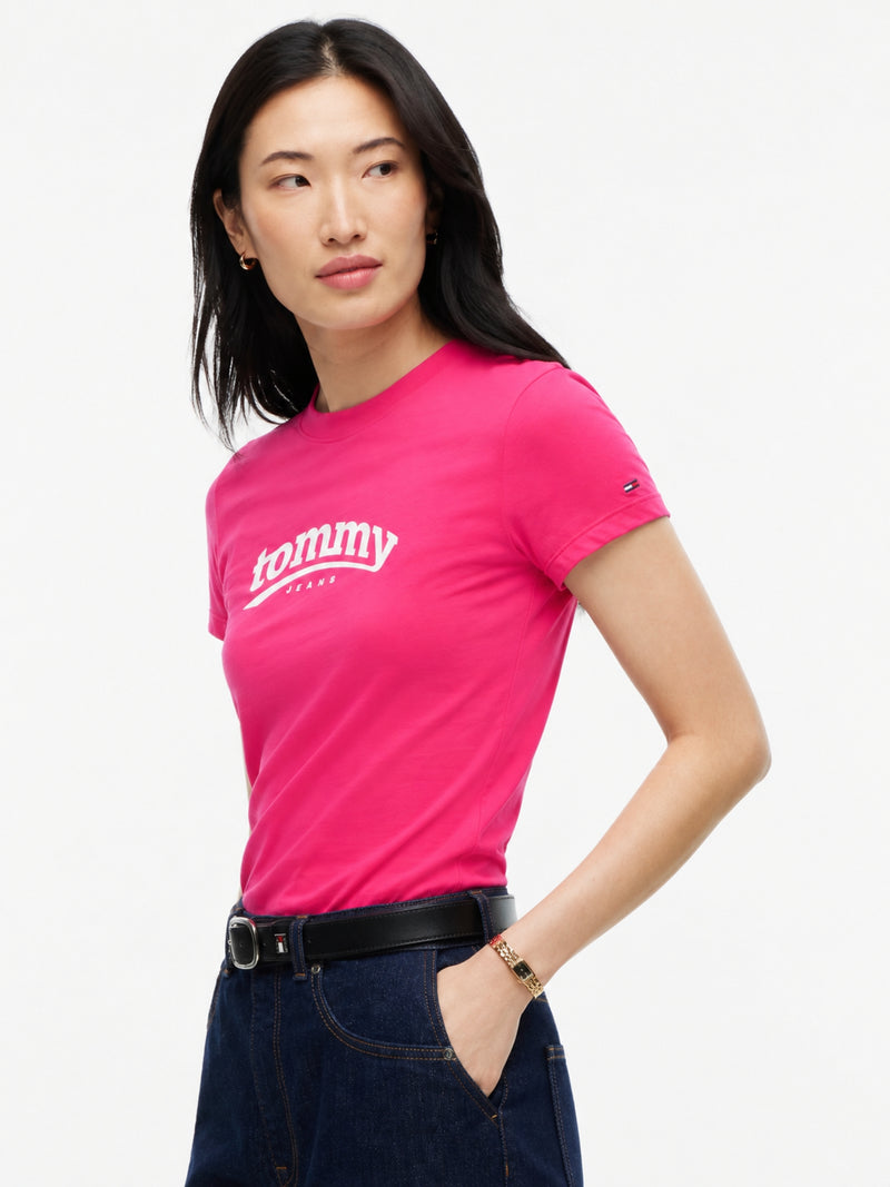 Solid Slim Fit Half Sleeve Cotton Jersey T-Shirt