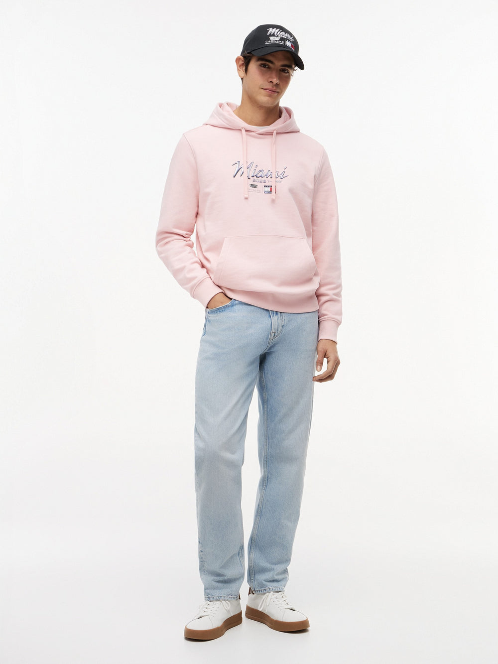 Regular Fit Cf1 Back Print Hoodie