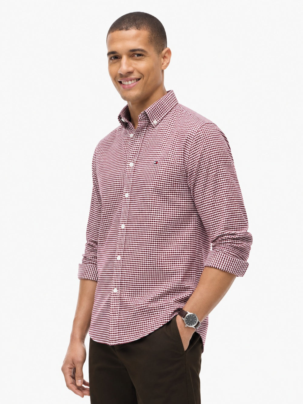 Regular Fit Check Oxford Shirt