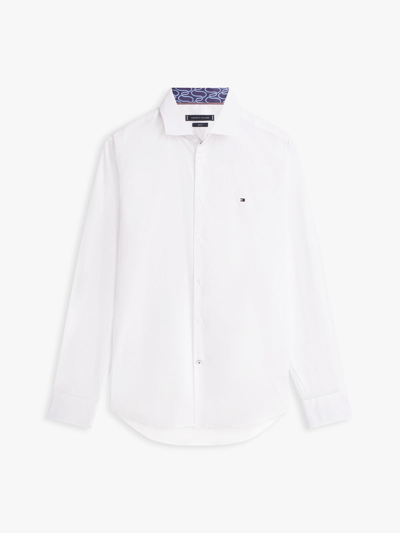Slim Fit Solid Update Poplin Shirt