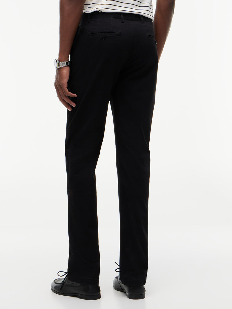 Denton Slim Straight Fit Solid Trouser