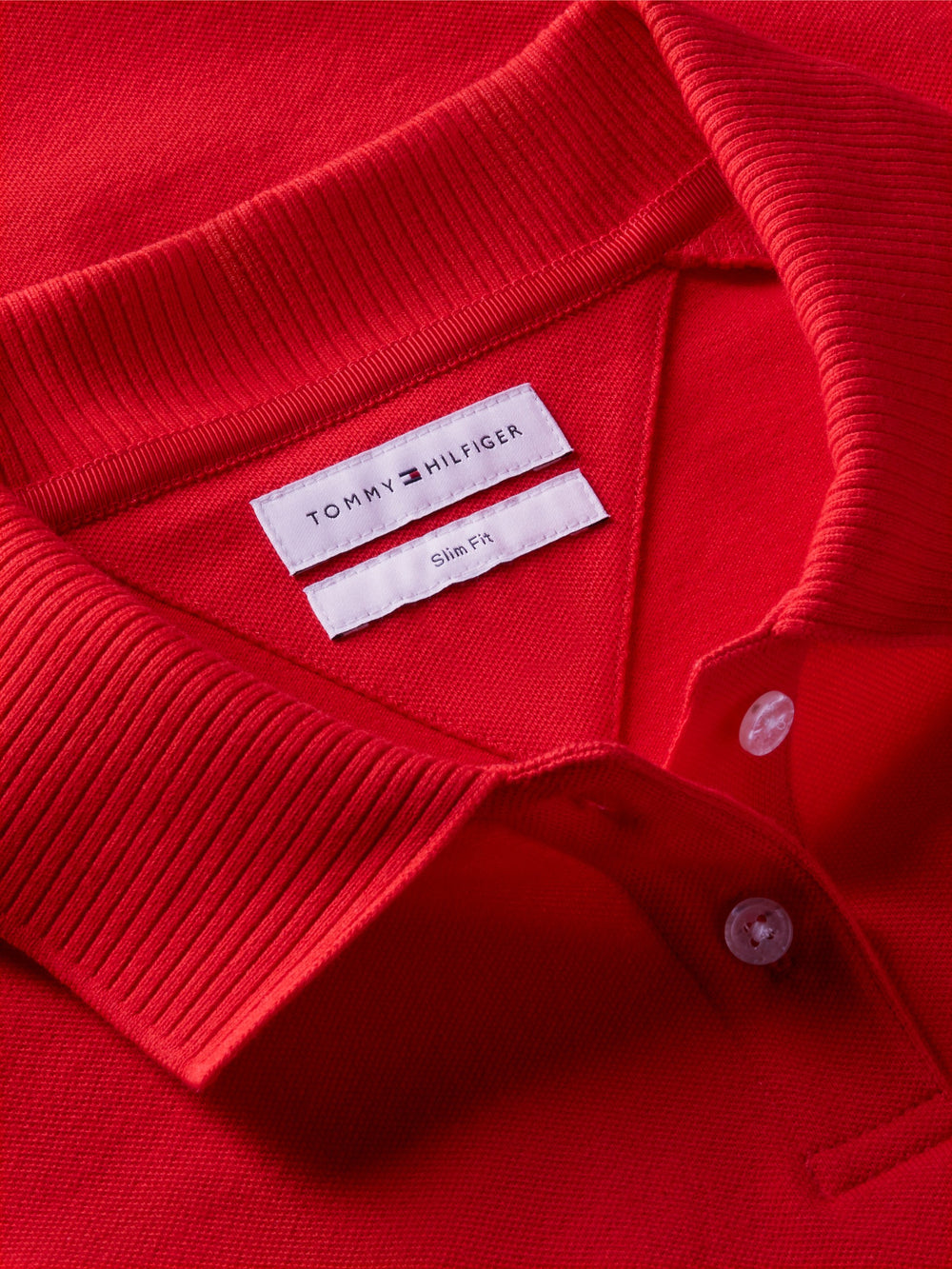 Solid Slim Fit Half Sleeve Pique Polo