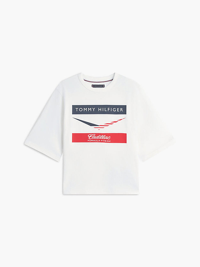 Solid Relaxed Fit Short Sleeve Cotton Jersey T-Shirt