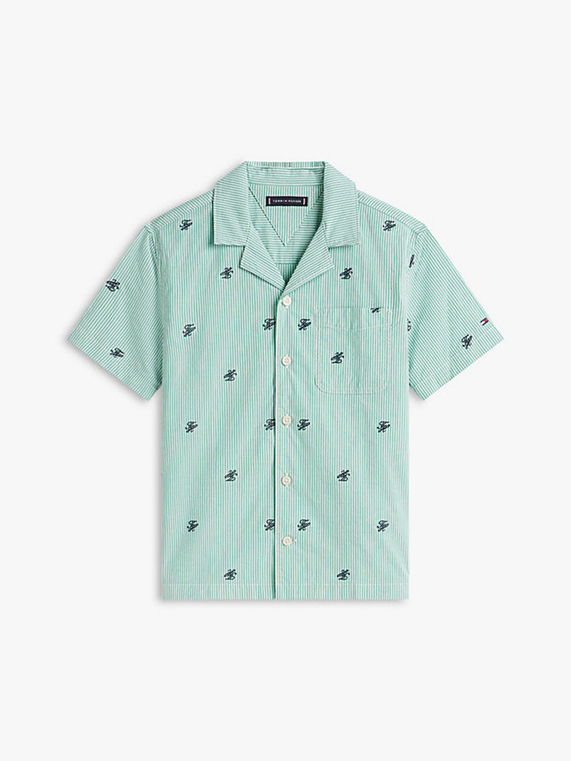 Kids Poplin Stretch Shirt
