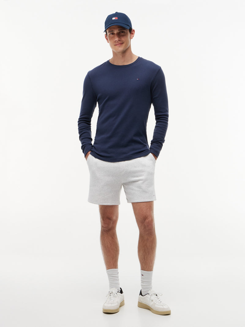 Regular Fit Rib Long Sleeve T-Shirt