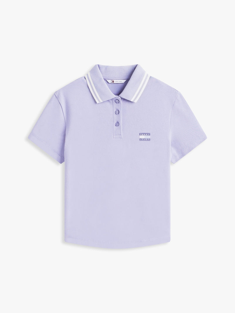 Solid Slim Fit Short Sleeve Pique Polo