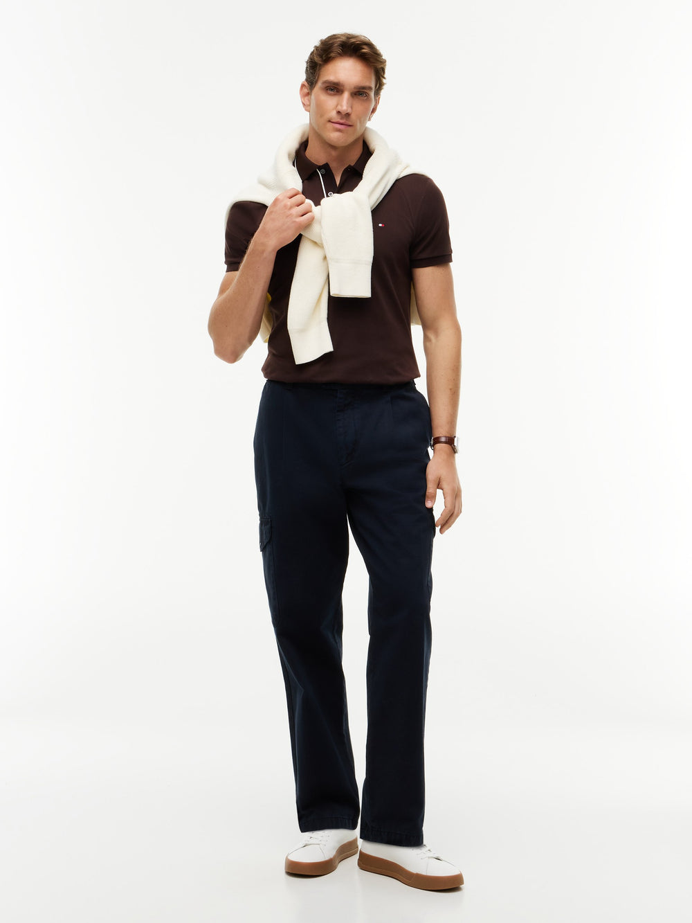 Slim Fit Interlock Polo