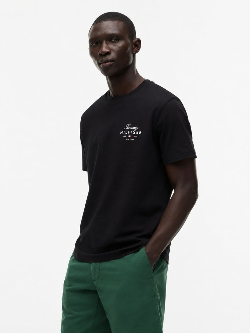 Regular Fit Graphic Logo Tshirt
