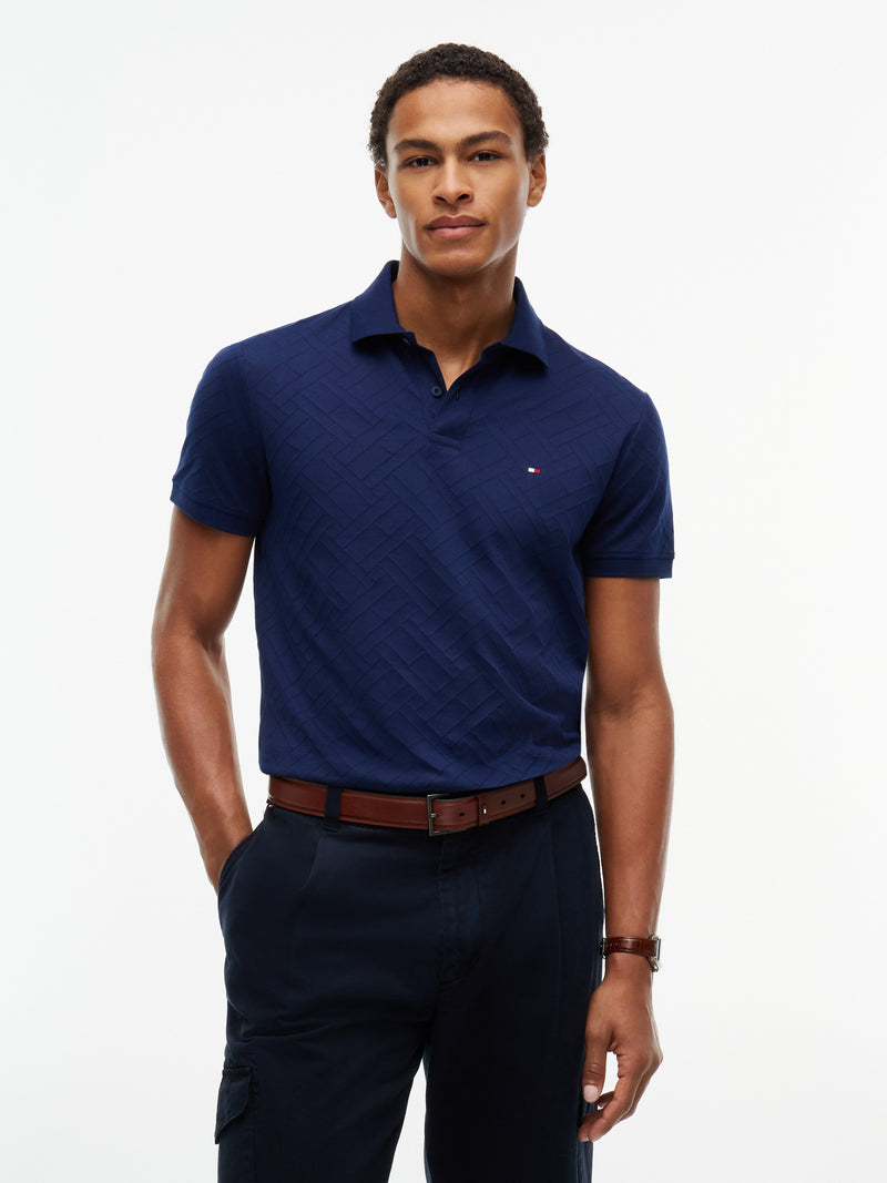Regular Fit Jacquard Polo