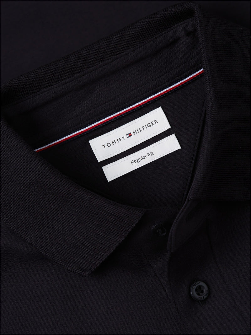 Regular Fit Interlock Badge Polo