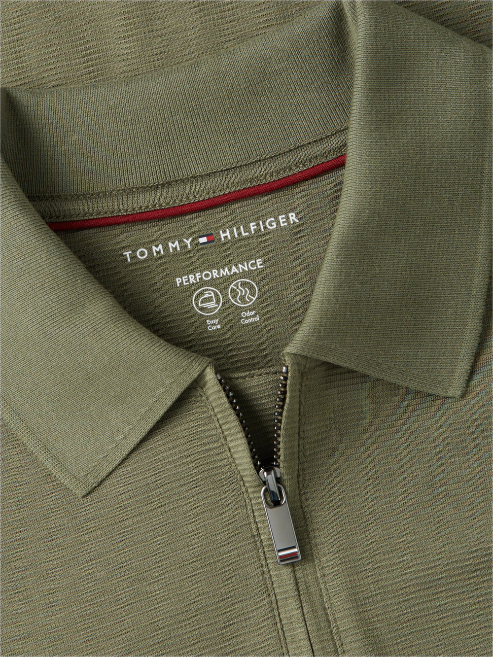 Regular Fit Zipper Polo